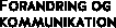 Forandring og kommunikation